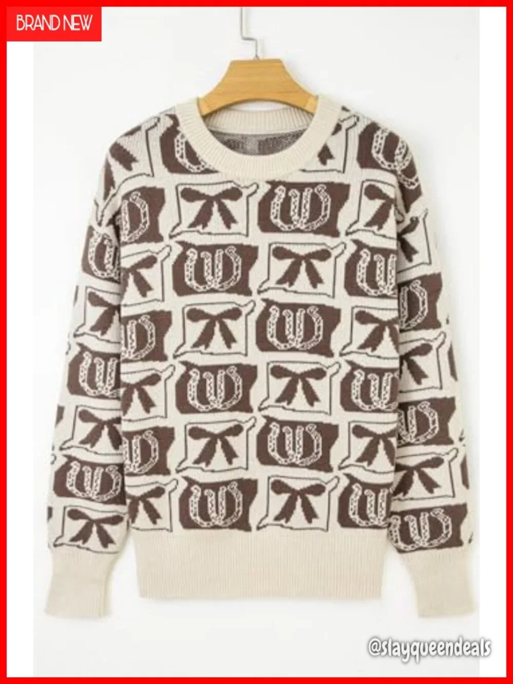 N/A womens crewneck